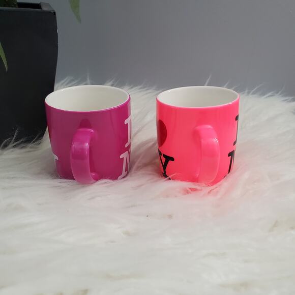 Torkia Authentic "I Love NY" Bone China Mini Mug Set - Picture 3 of 12